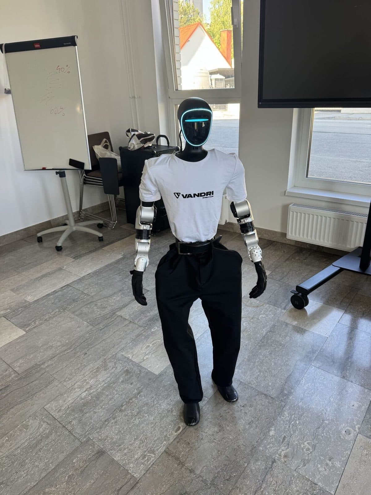 Robot at the event · Celje