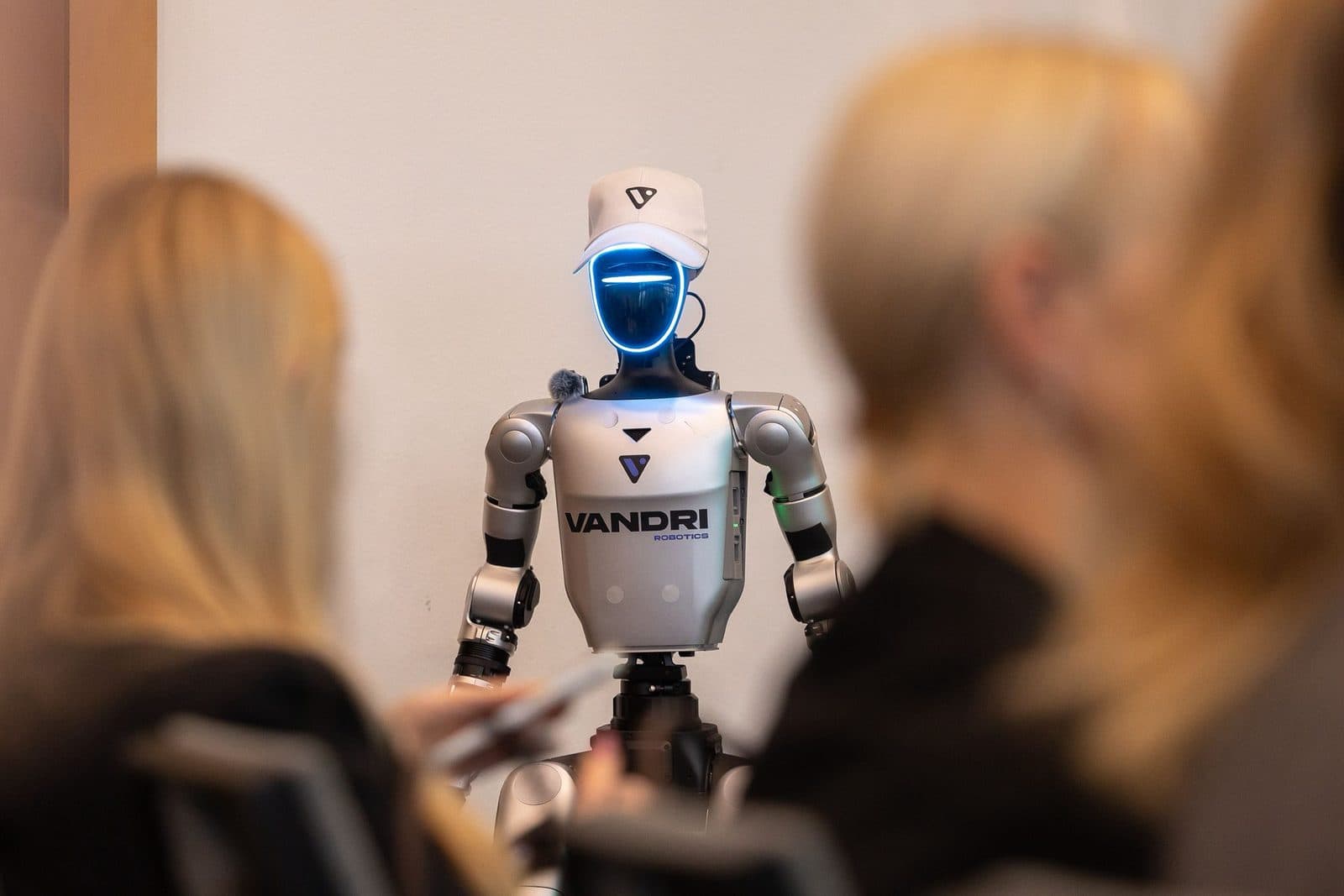Talking with a visitor · Gamechanger