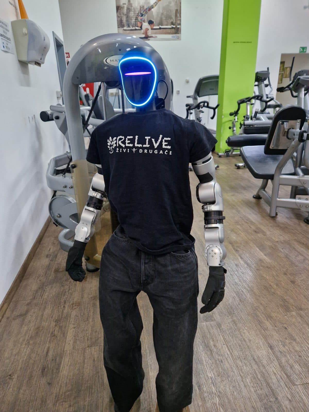 Robot at the Relive centre