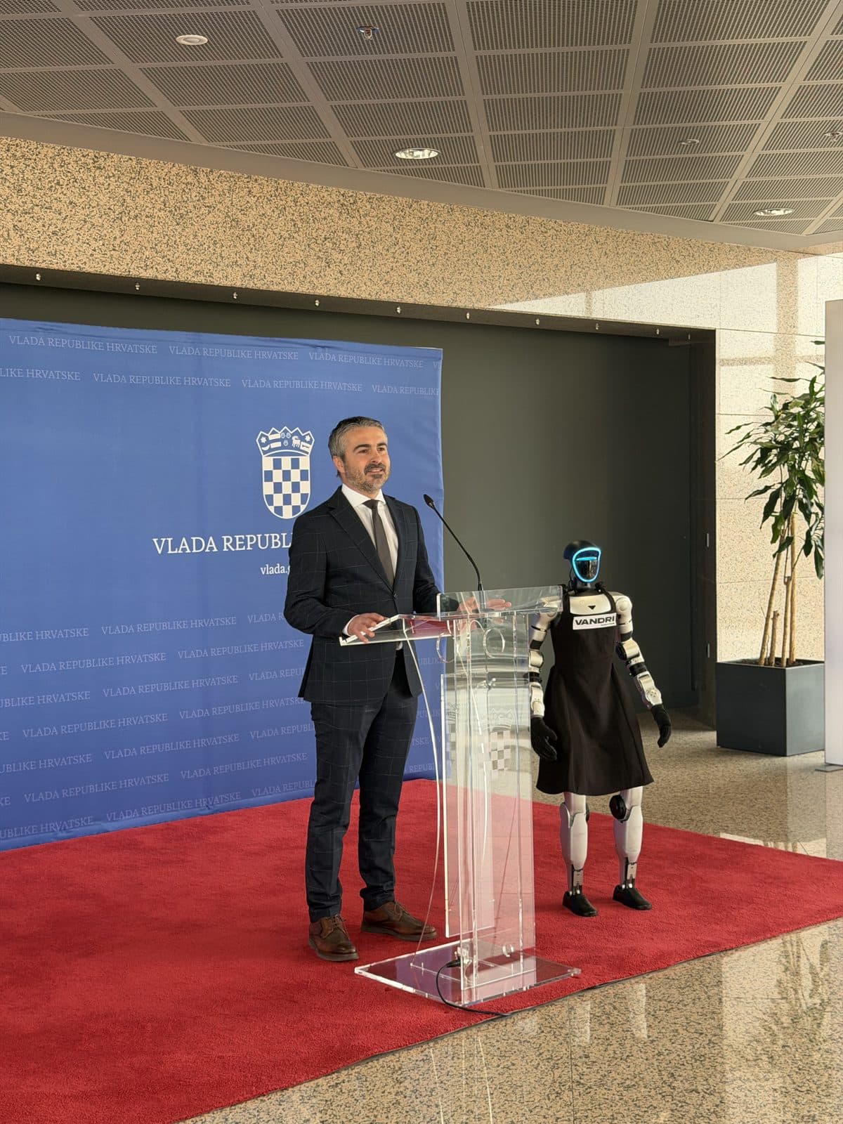 At the Croatian Government