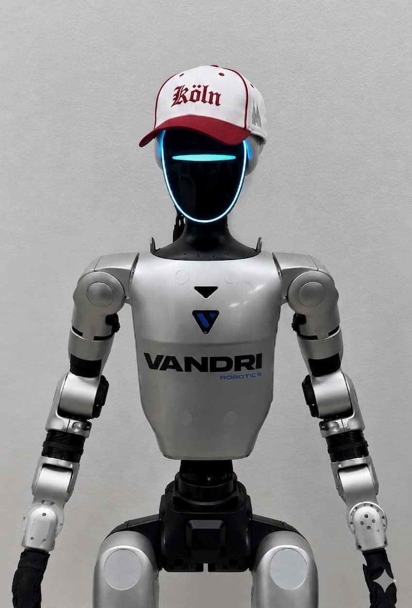 Willi (Wilhelm Schmidt) - humanoid robot by Vandri Robotics in Germany